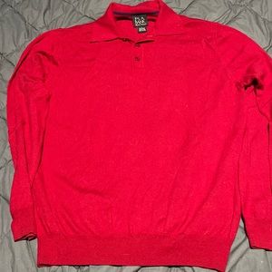 Red mens sweater